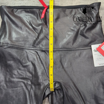 Spanx Faux Leather Legging Pants Size XL