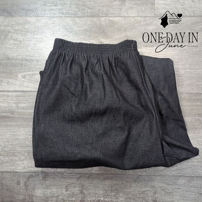 Alfred Dunner Pull On Capri Pants Size 16