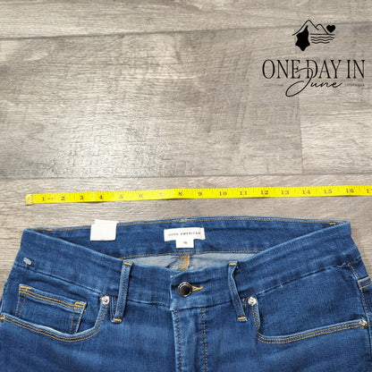 Good American Good Legs Straight Leg Jeans Blue NWT Size 15
