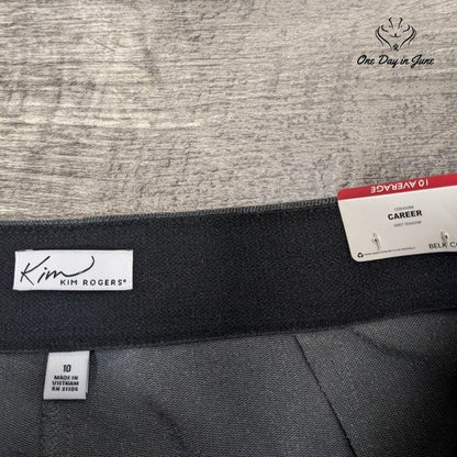 Kim Rogers Comfort Waist Corduroy Pants Size 10