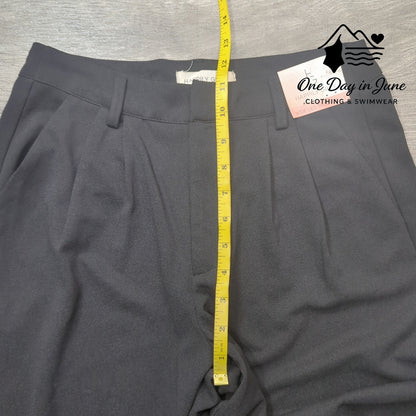 Happily Grey Juniors Wide Leg Trouser Pants Size 3