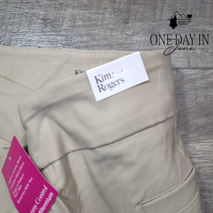Kim Rogers Plus Size Millenium Tummy Control Pull On Pants Size 24W