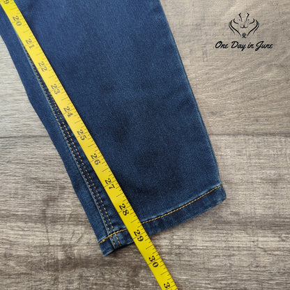 Max Jeans High Rise Skinny Jeggings Lakeside Blue Wash NWT Size 4