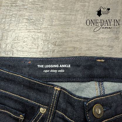 AG Adriano Goldschmied The Legging Ankle Super Skinny Jeans Dark Wash NWT Size 4