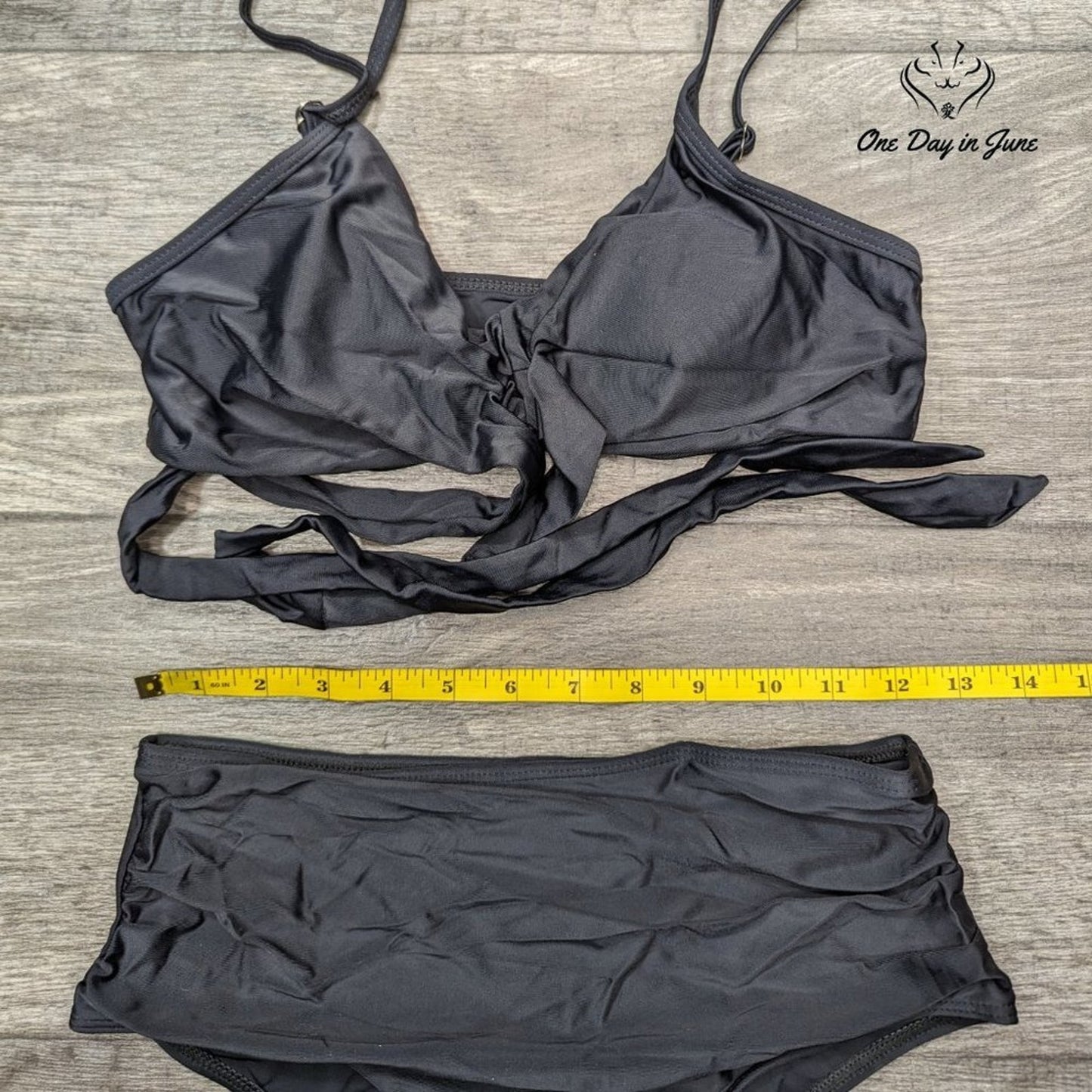 Mukeyo Cross Front Bikini Swimsuit Size S