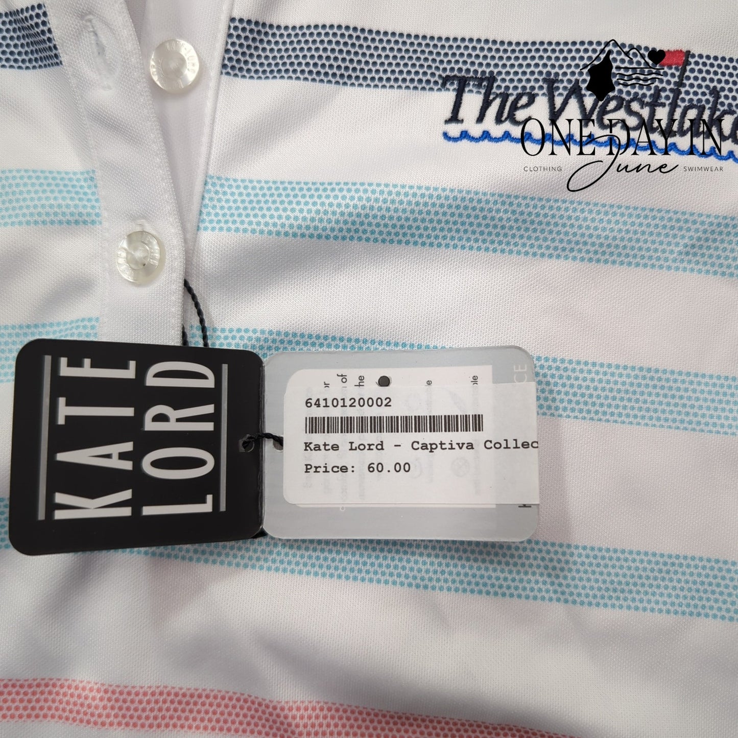 Kate Lord Athletic Polo Shirt Size M