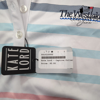 Kate Lord Athletic Polo Shirt Size M