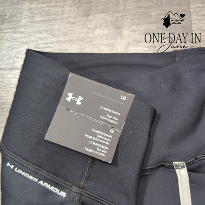 Under Armour High Rise Ankle Legging Pants Size L