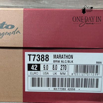 Lotto Leggenda Marathon T7388 Suede Mesh Sneakers Brown Gray NWT Men's Size 9