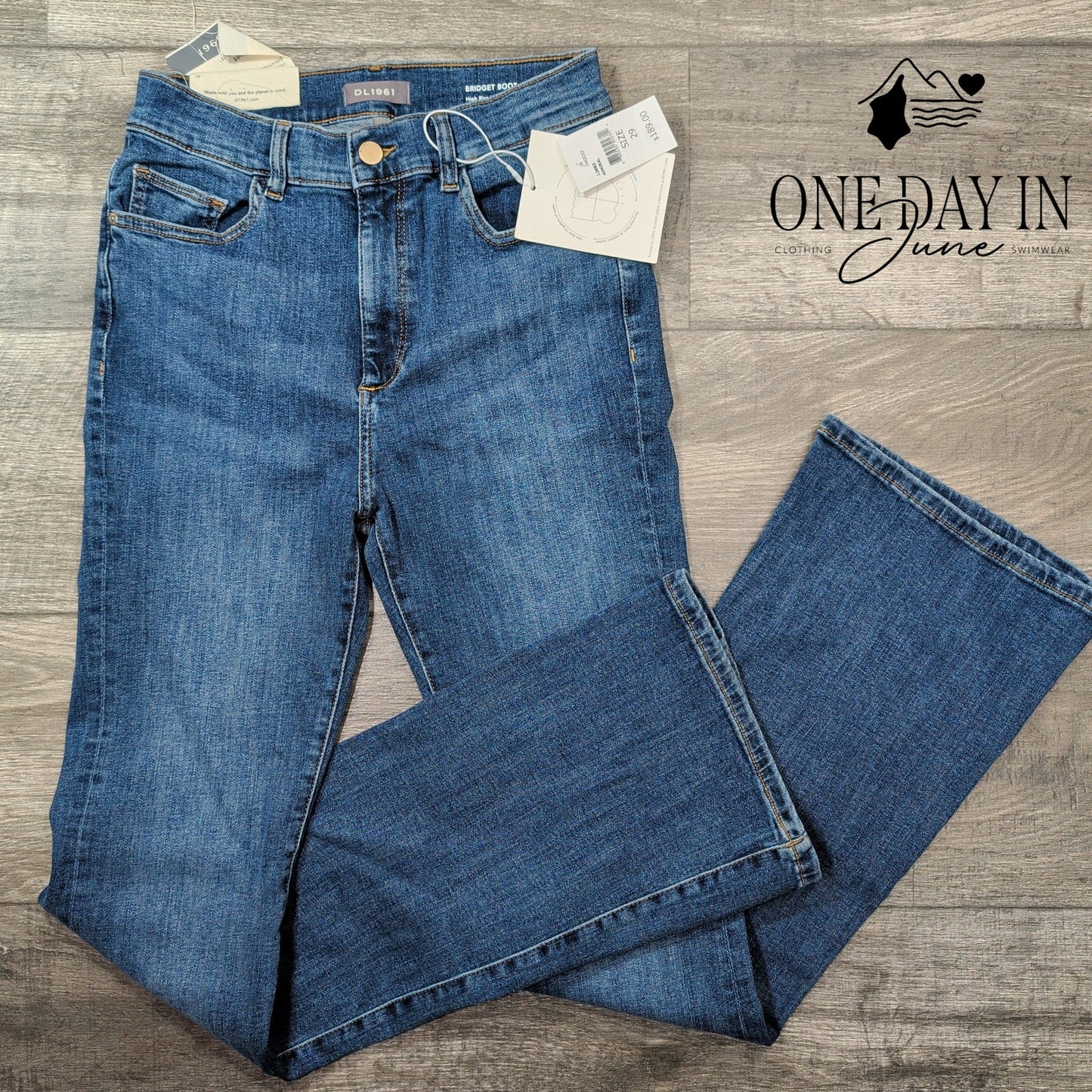 DL1961 Bridget Boot High Rise Jeans Size 8 (29)