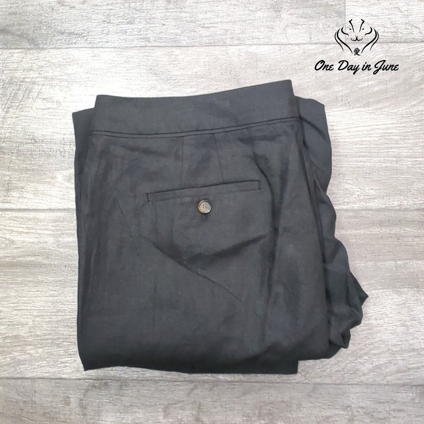 Talbots Chelsea Linen Pants Size 14