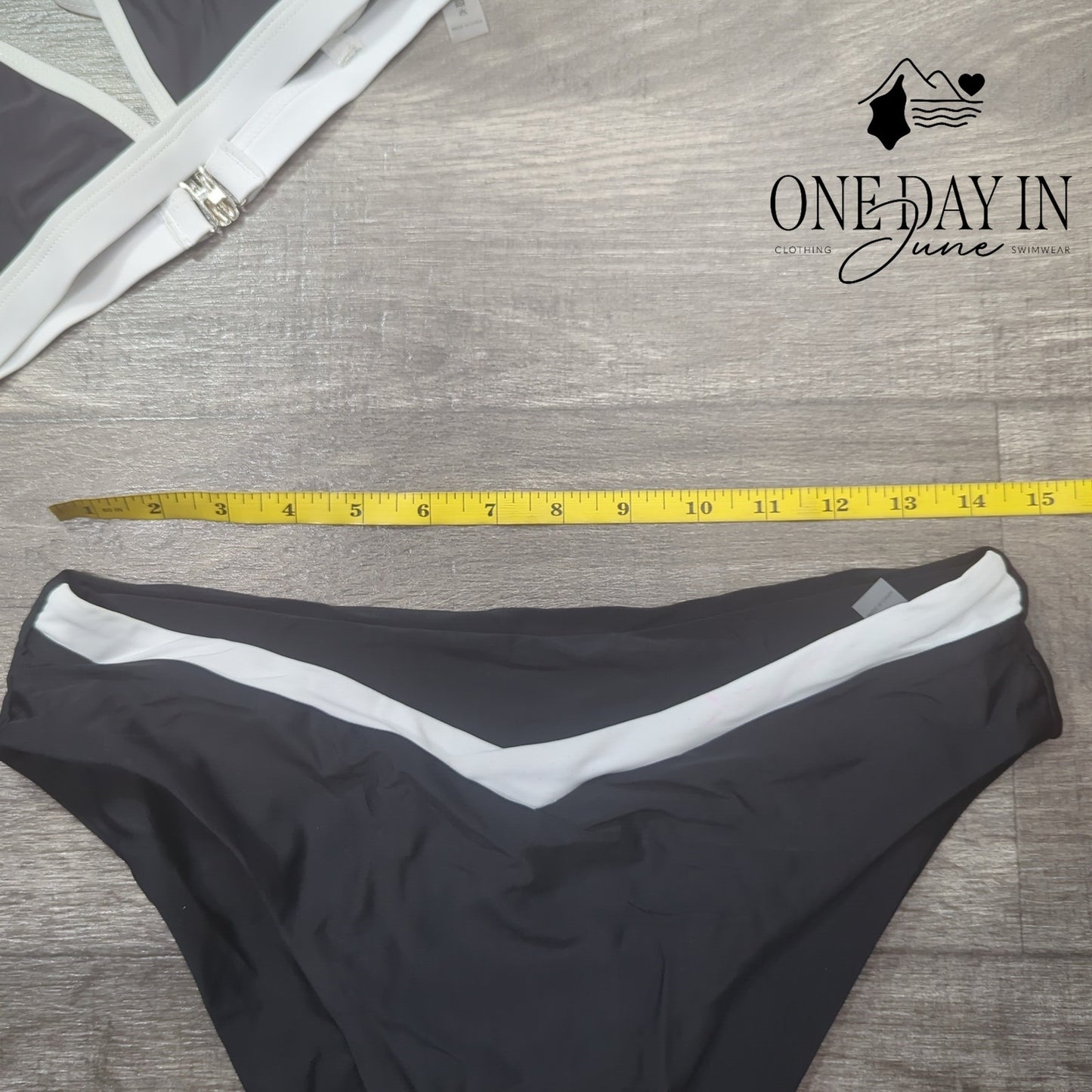 Aleumdr Triangle High Cut Bikini Swimsuit Size XL