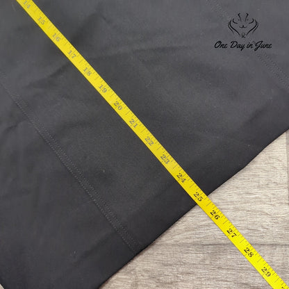 Peace of Cloth Panticular Pencil Skirt Black Stretch Made in NYC Size 6