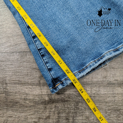 Good American Good Legs Flare Skinny Fit Flare Leg Jeans Size 00