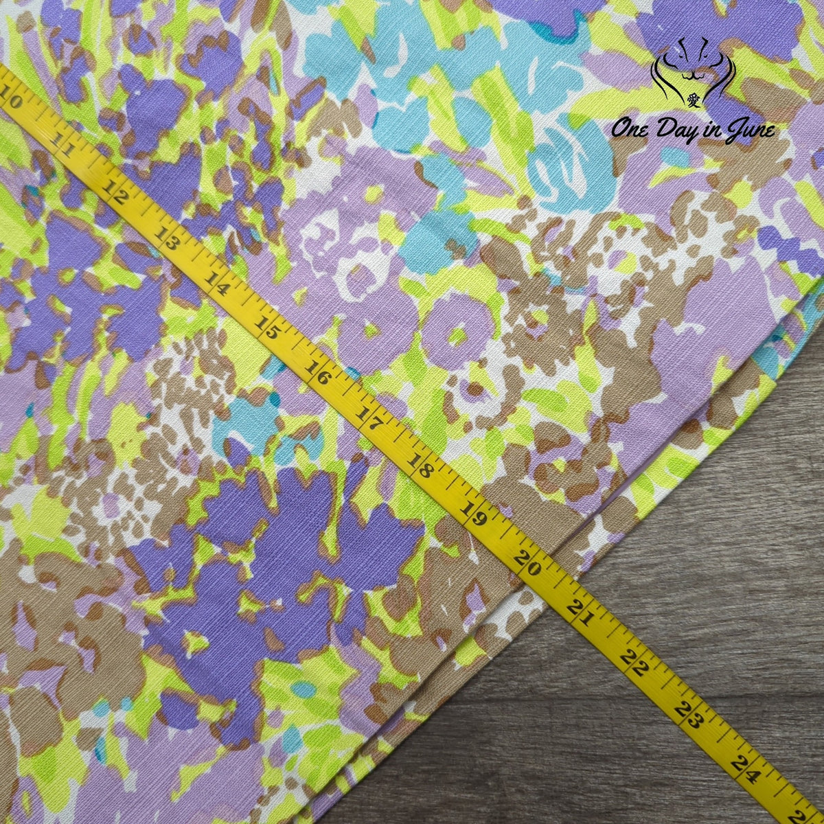 Talbots Floral Print Mini Skirt Purple Green Blue Lined Size 4