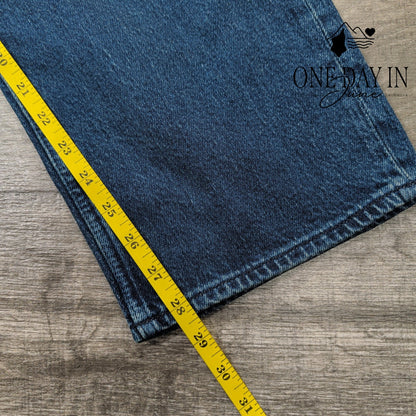 Rag & Bone The Harlow Jeans Teo Mid Rise Straight Blue NWT $248 Size 16 (33)