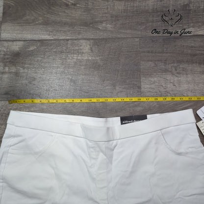 Alfred Dunner Plus Size Slimming Waistband Capri Pants Size 24W