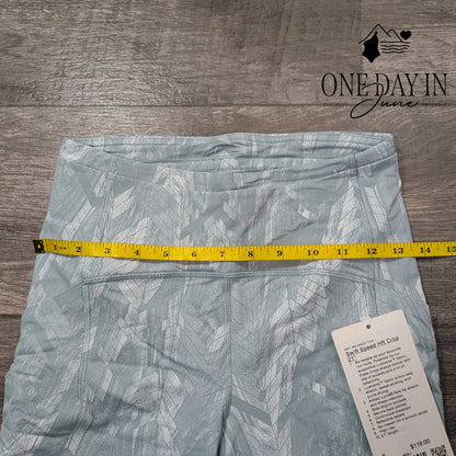 Lululemon Swift Speed HR Crop 21" Leggings Reverberate Chevron NWT Size 6