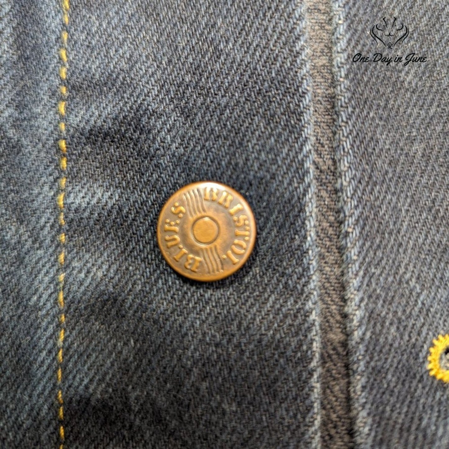 Bristol Blues Denim Jacket Size L