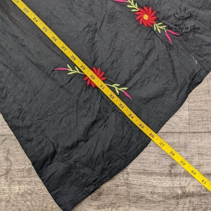 Ocean Breeze Adjustable Strap Floral Dress Size S