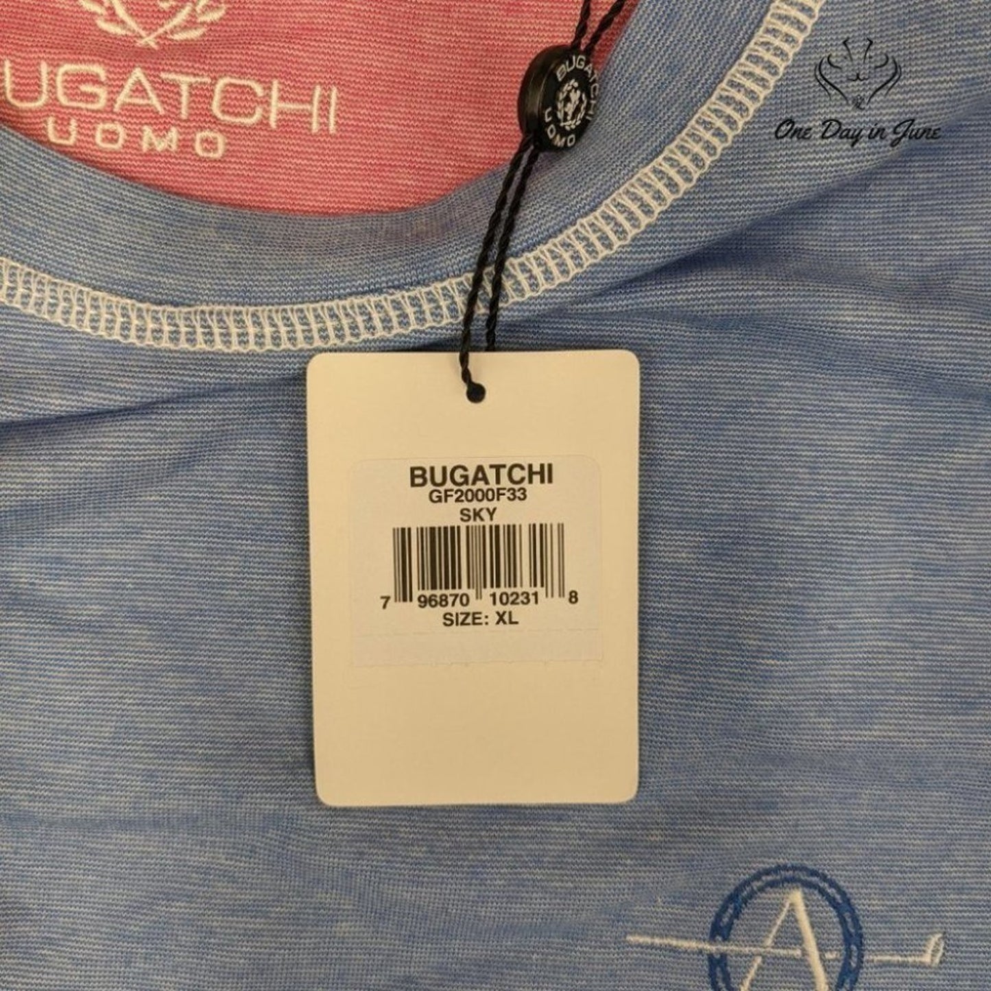 Bugatchi Crew Neck T-Shirt Size XL