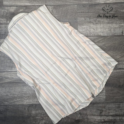 Poetic Gem Sleeveless Button Down Top Size XL