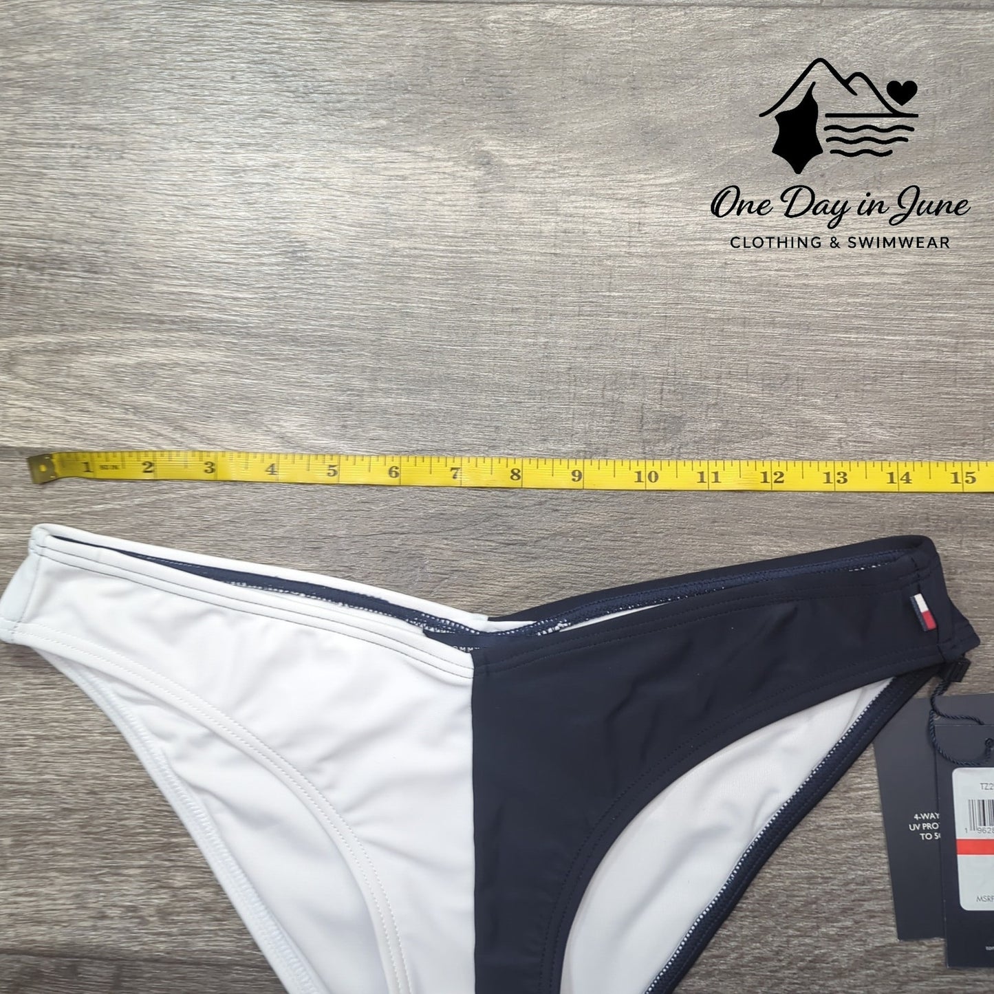 Tommy Hilfiger Moderate Coverage Bikini Bottom Size XS