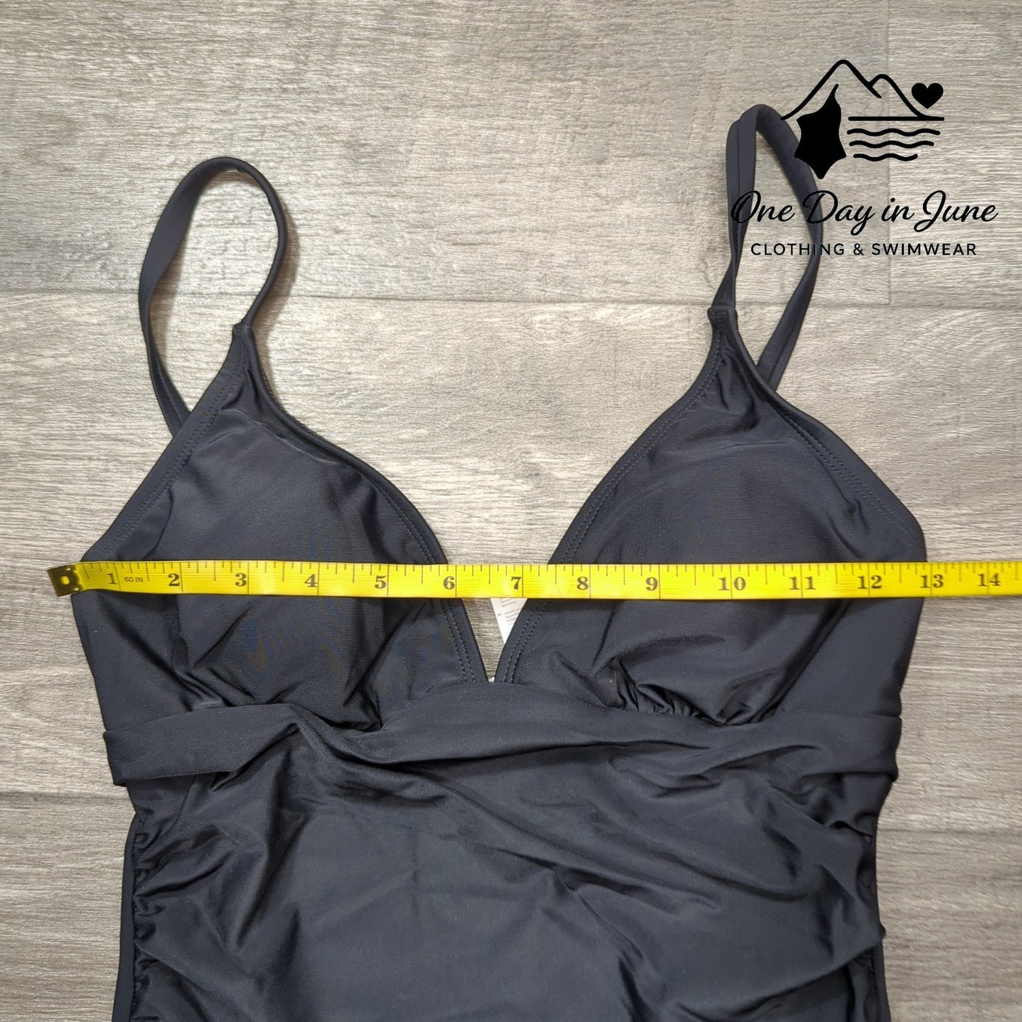 Cupshe V Neck Tummy Control One Piece Swimsuit Size S