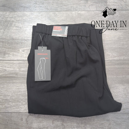 Briggs New York Comfort Waist Hidden Elastic Dress Pants Size 14 Short