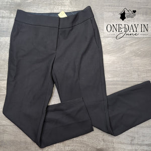 Loft Petite Marisa Crop Dress Pants Black NWT $79.50 Size 2P