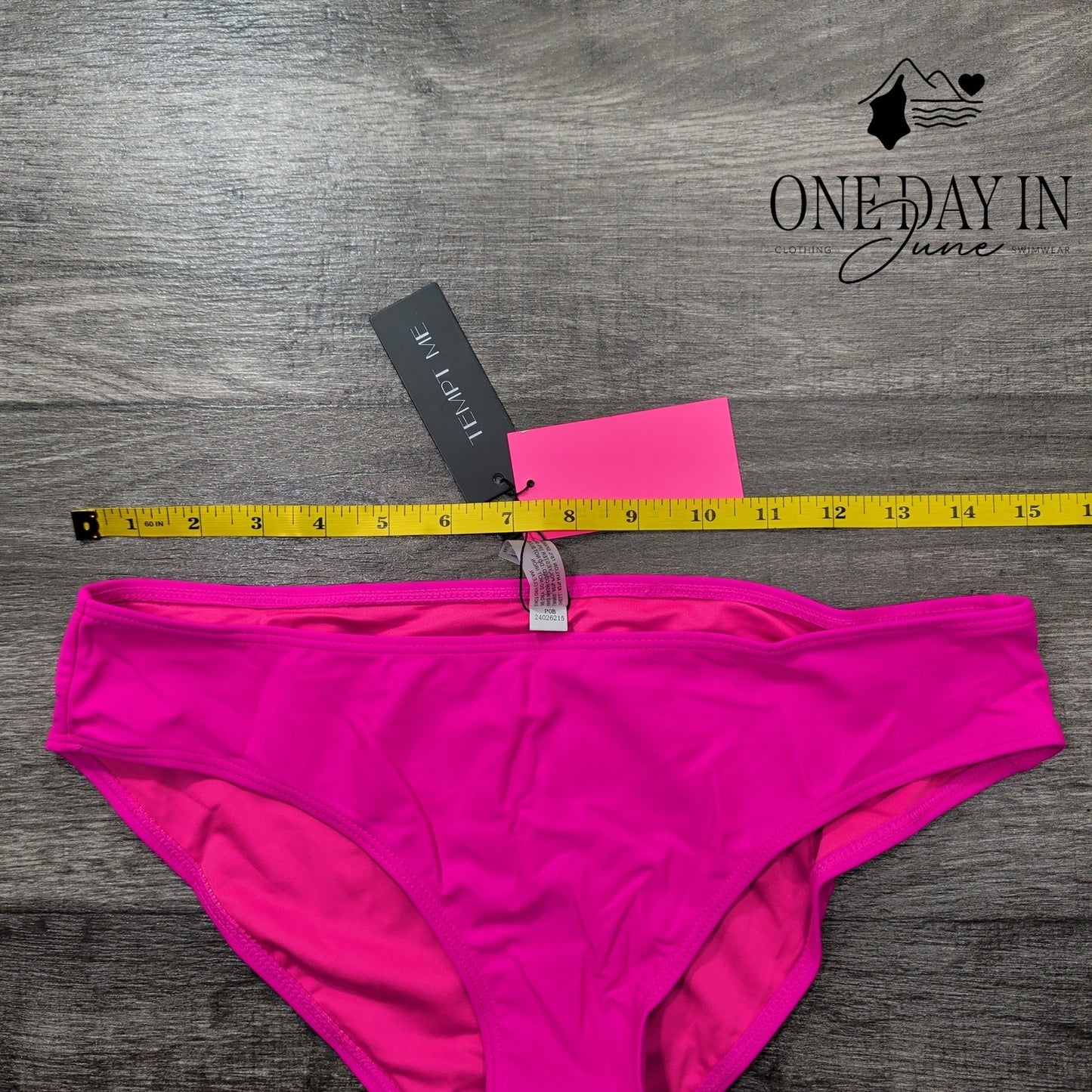 Tempt Me Moderate Bikini Bottom Size M