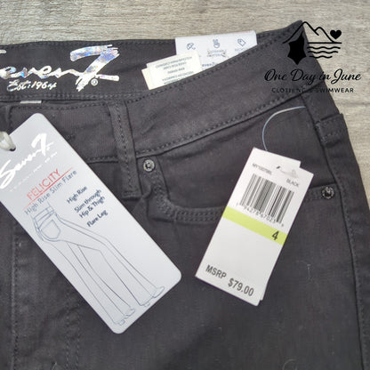 Seven7 Felicity High Rise Slim Fit Jeans Size 4