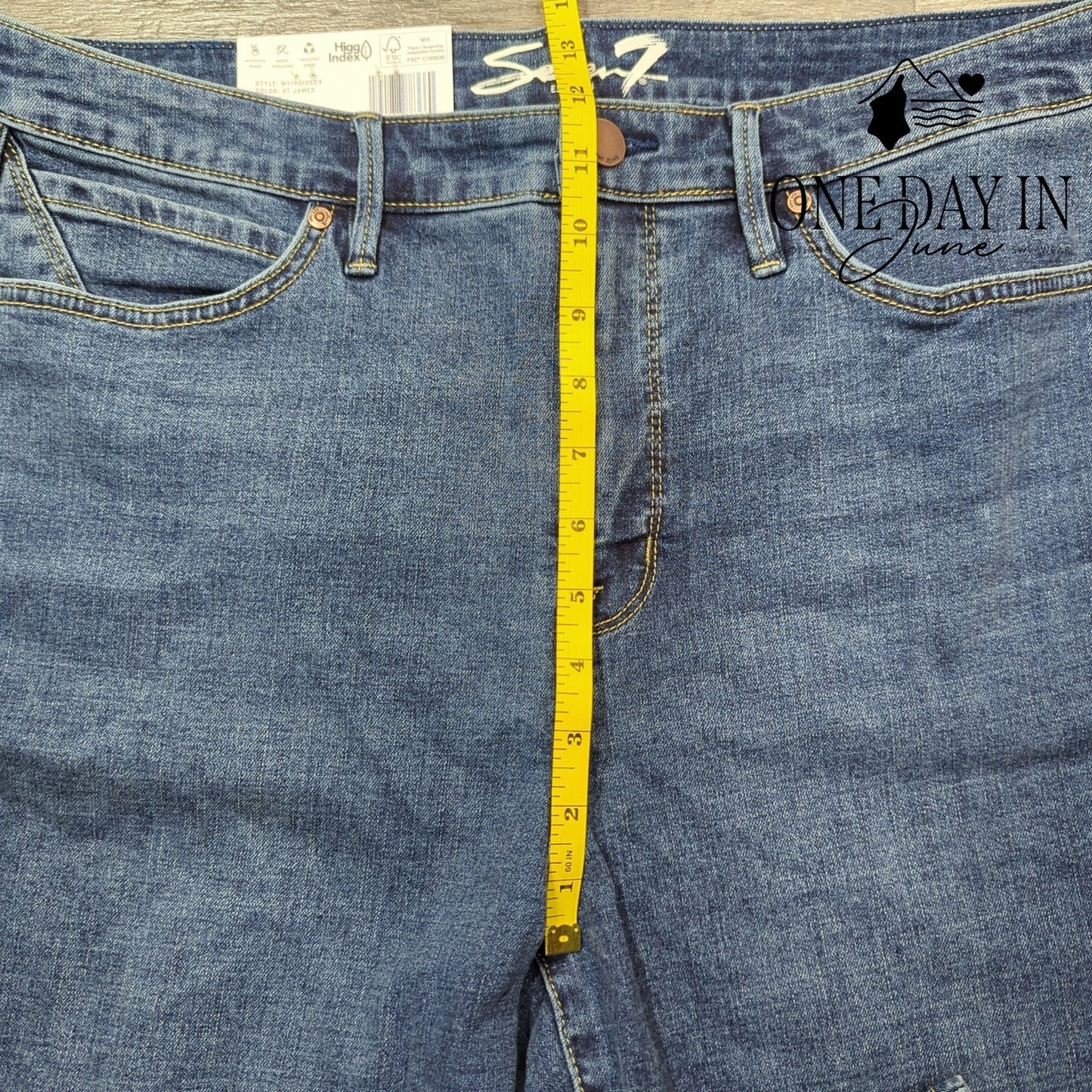 Seven7 High Rise Skinny Jeans Size 14