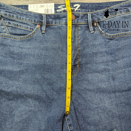 Seven7 High Rise Skinny Jeans Size 14