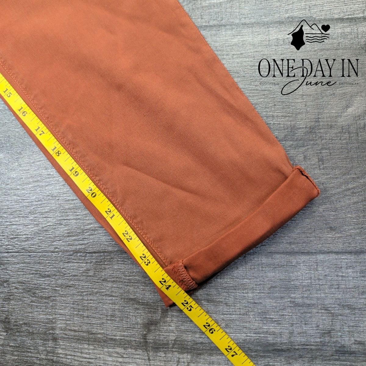 AG Adriano Goldschmied The Caden Tailored Trouser Pants Rust Orange NWT Size 4