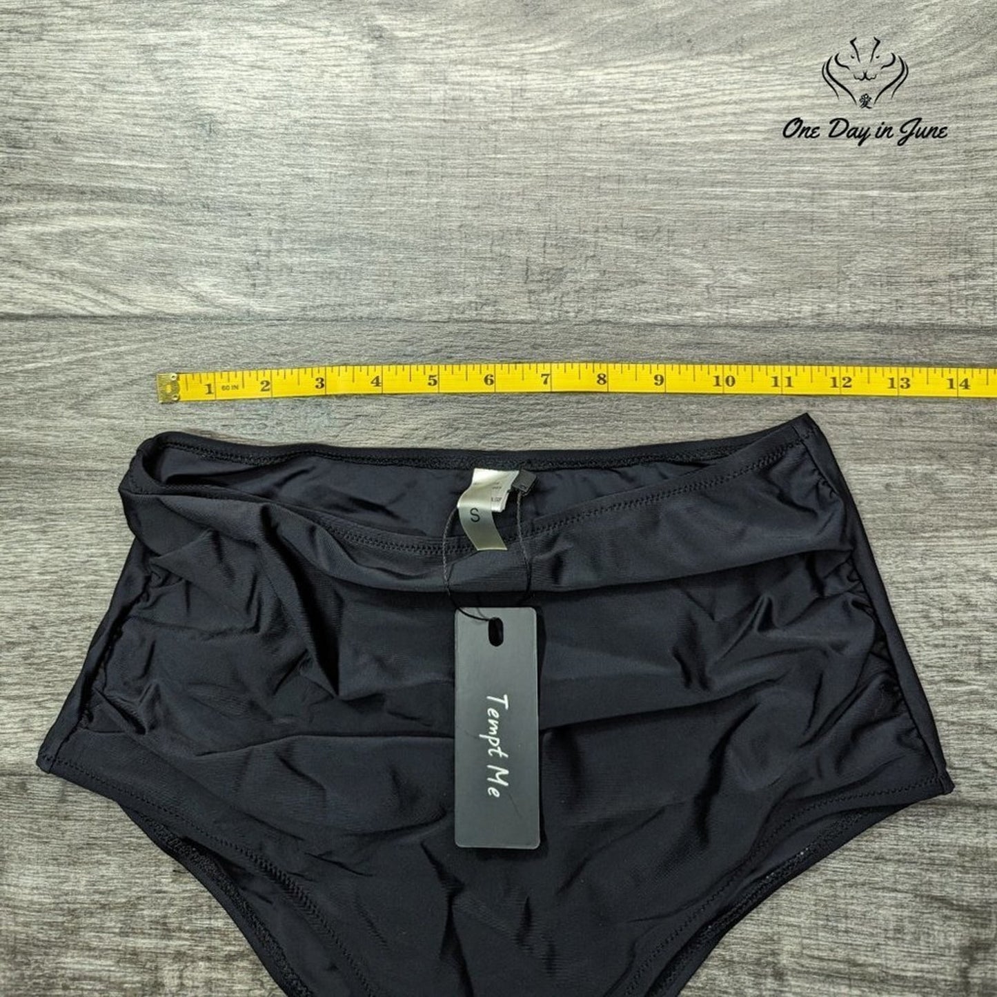 Tempt Me High Waist Bikini Bottom Size S