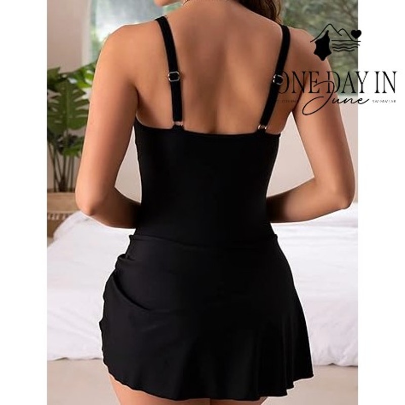 Eomenie Swimdress One Piece Swimsuit Size XL