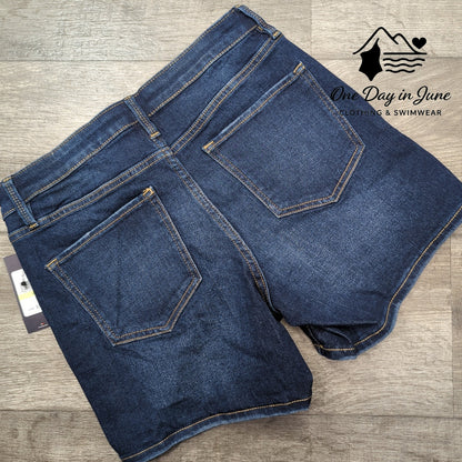 Tommy Hilfiger Button Accent Denim Shorts Size 4