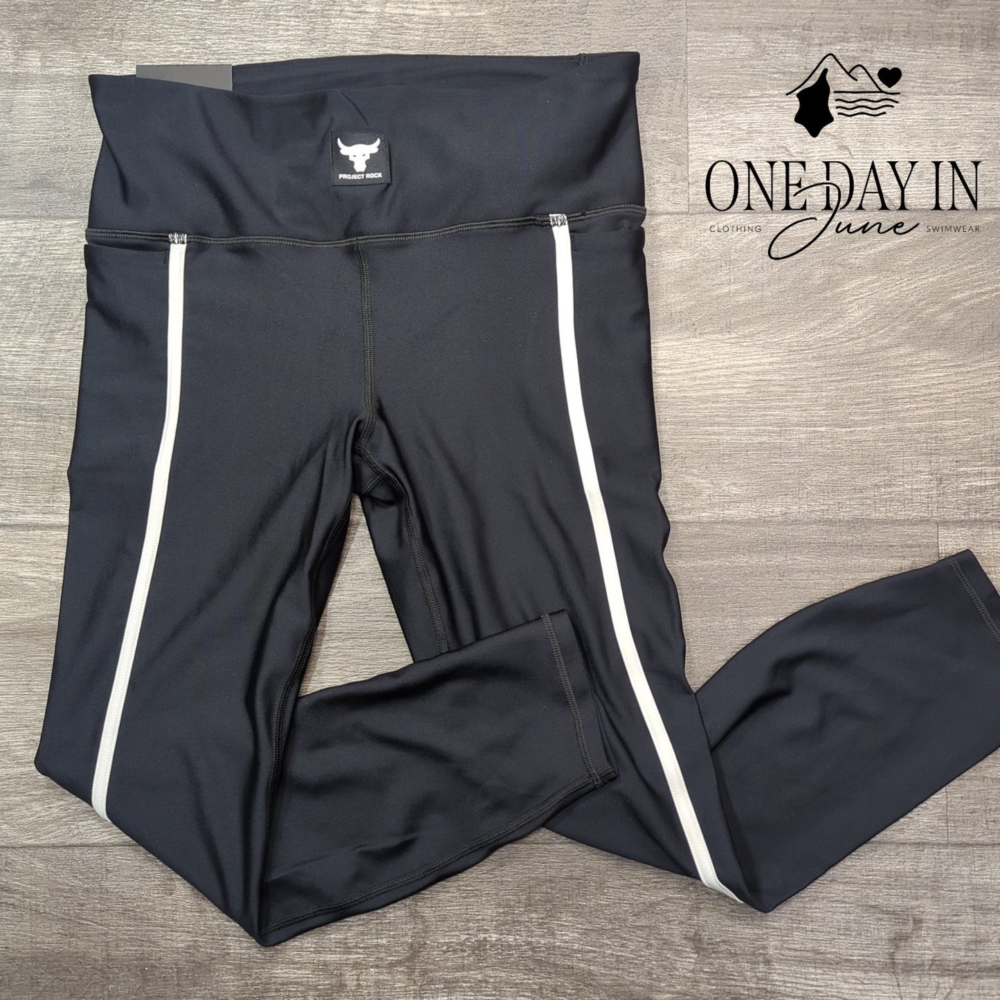 Under Armour High Rise Ankle Legging Pants Size L