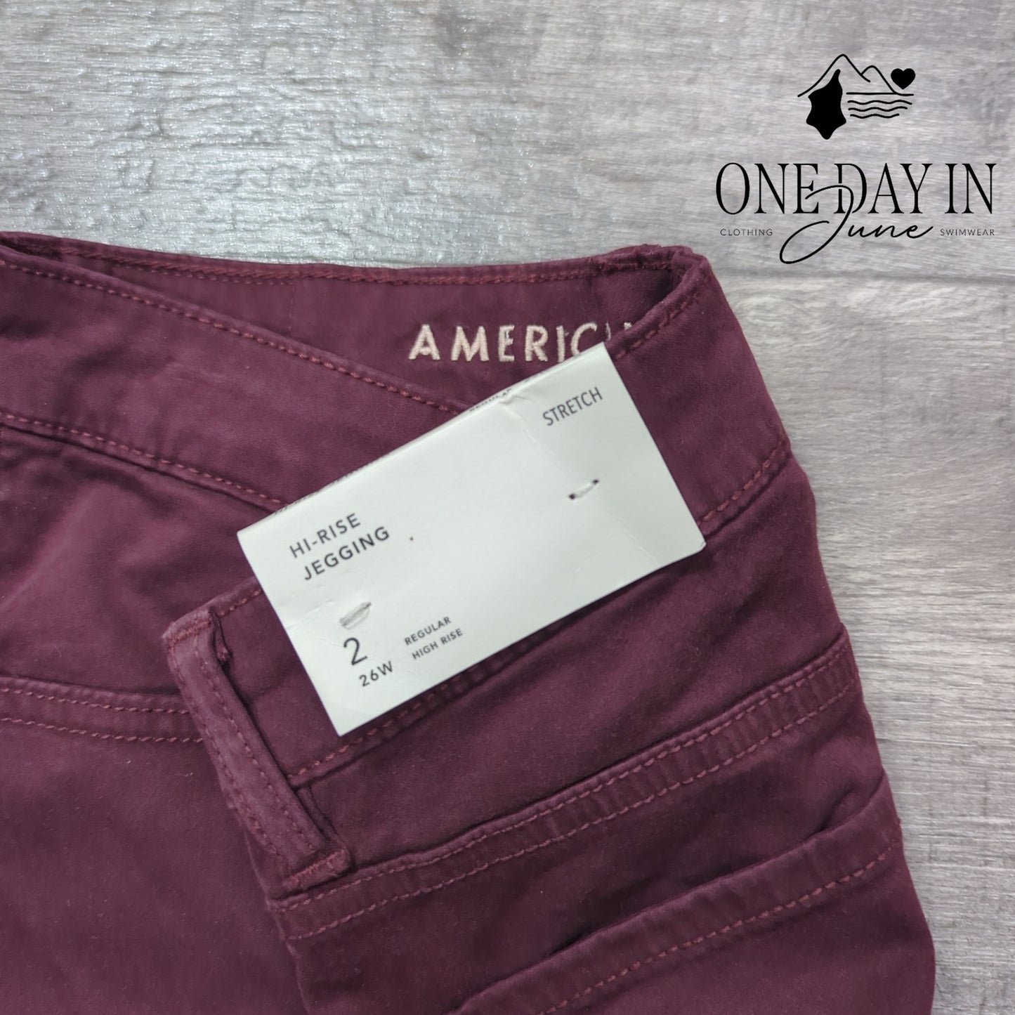 American Eagle Outfitters Hi Rise Jegging Jeans Size 2