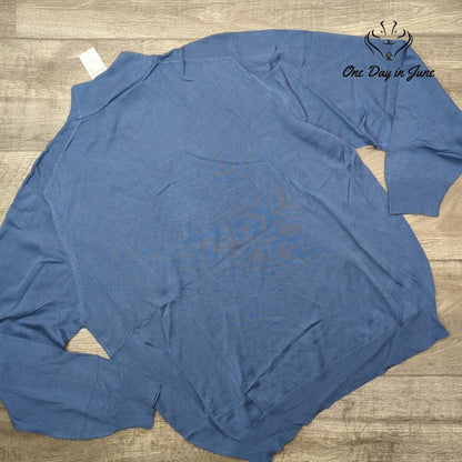 Jos. A. Bank Silk Pull Over Long Sleeve Sweater Size L