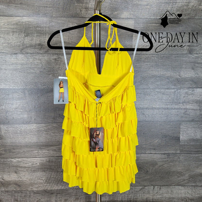 Born In Hollywood Tiered Mini Dress Size L