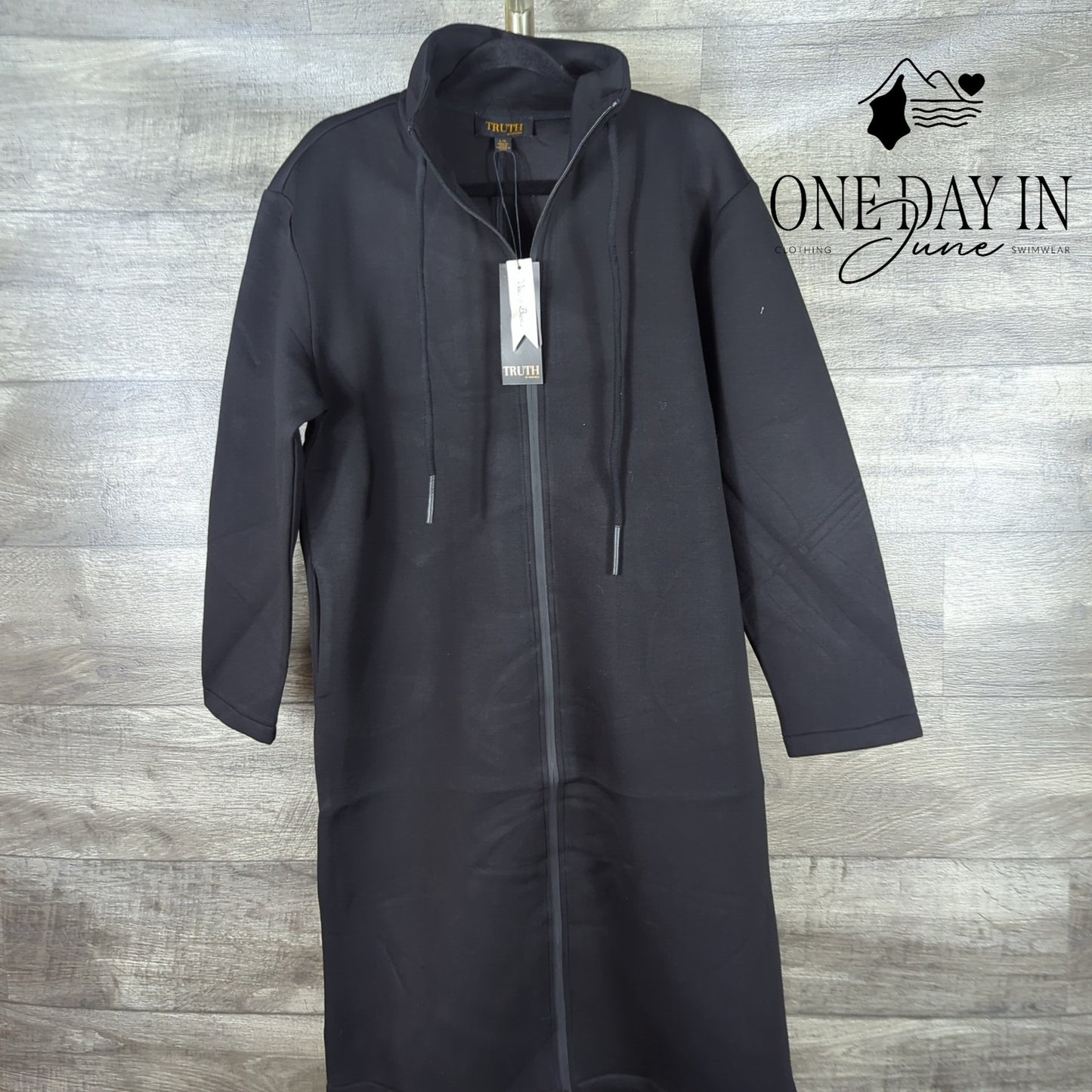 Truth Long Full Zip Sweatshirt Size L