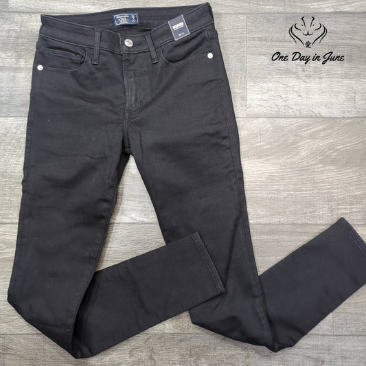 Abercrombie & Fitch Mid Rise Super Skinny Jeans Size 2
