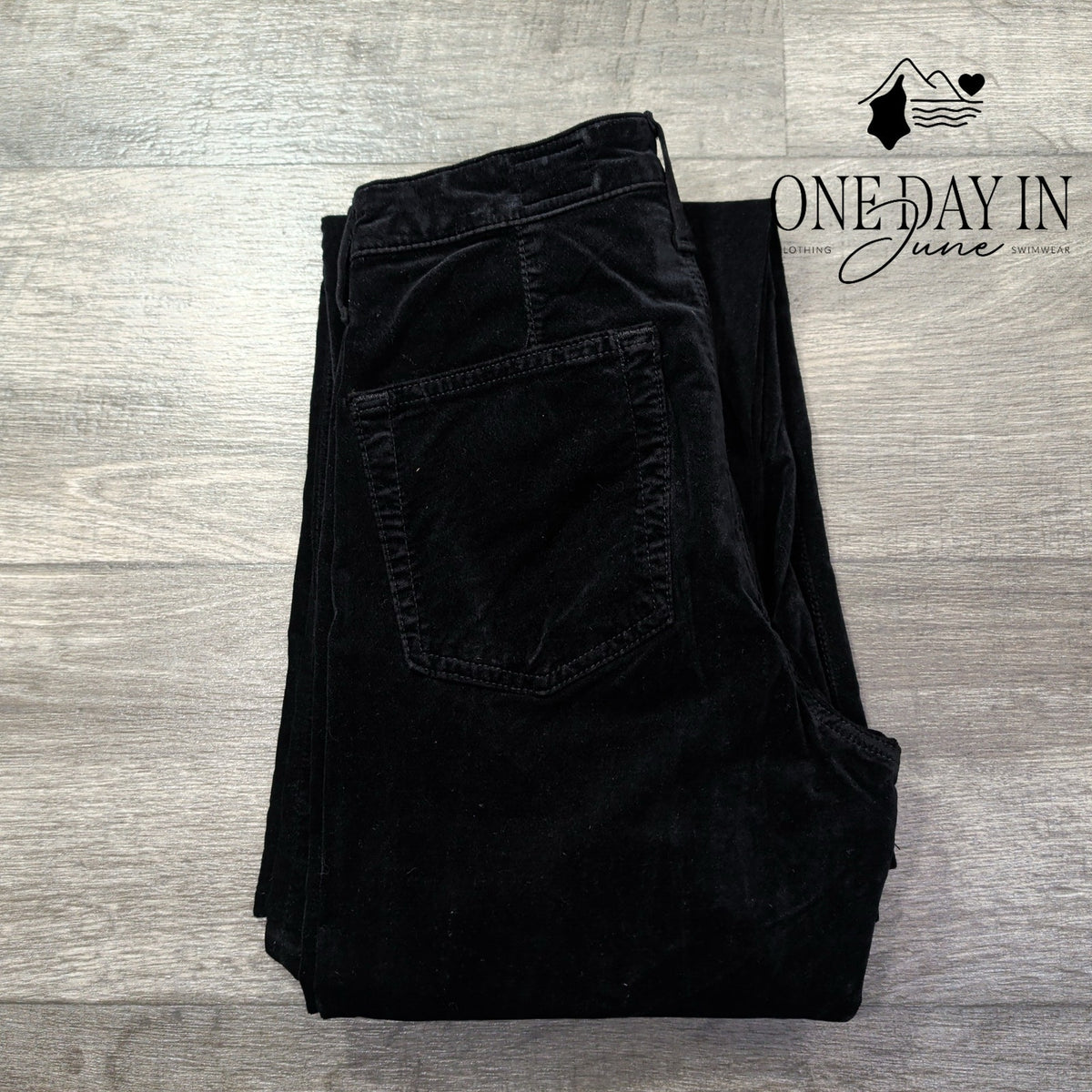 AG Adriano Goldschmied Quinne High Rise Kick Flare Velvet Jeans NWT Size 4 (27)