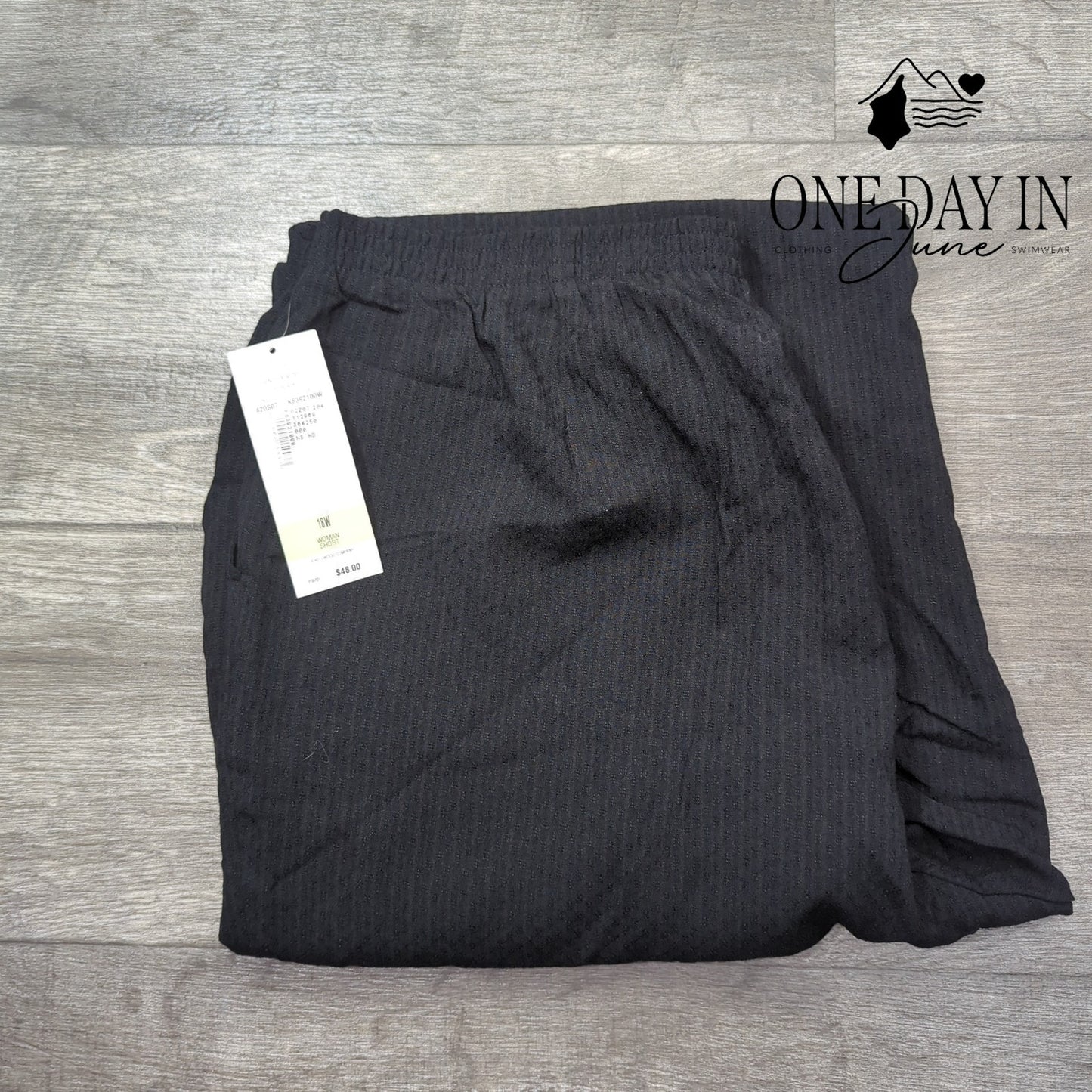Koret French Quarter Pull On Casual Pants Size 18W Short