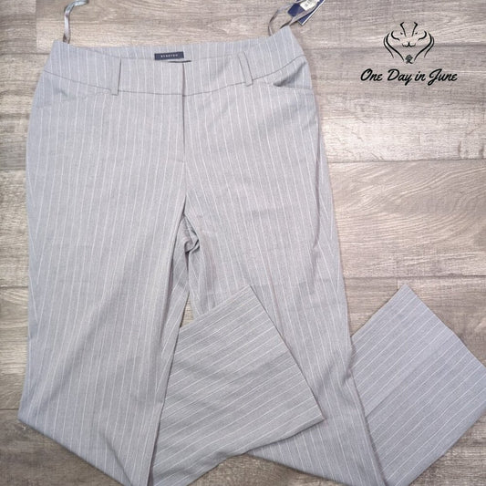 Anne Klein Delano Grey Heather Dress Pants Size 12