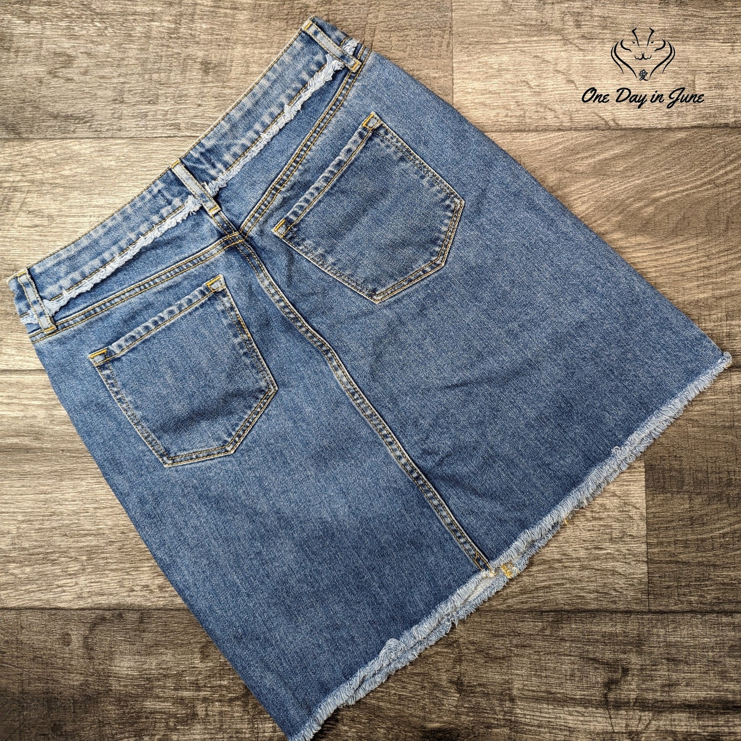 Loft Denim Mini Skirt Size 0