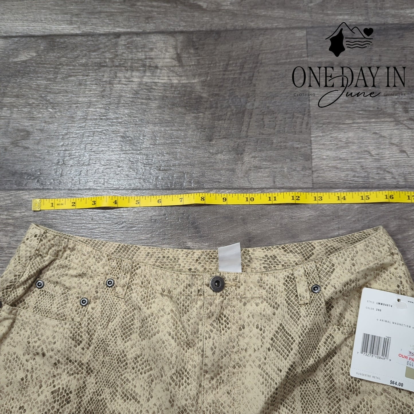 Liz Claiborne Animal Magnatism Straight Leg Pants Size 14