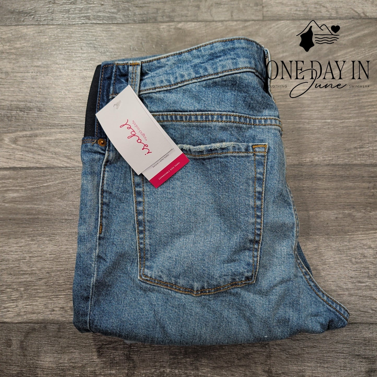 Isabel Maternity by Ingrid & Isabel Maternity STraight Leg Jeans Size 10